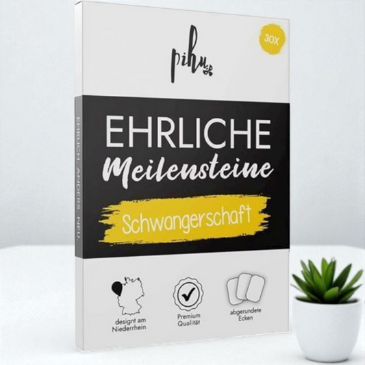 Ehrliche Meilensteine Schwangerschaft