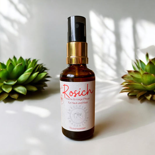 Swägerskes Rosenwasser "Mir geht's Rosich"