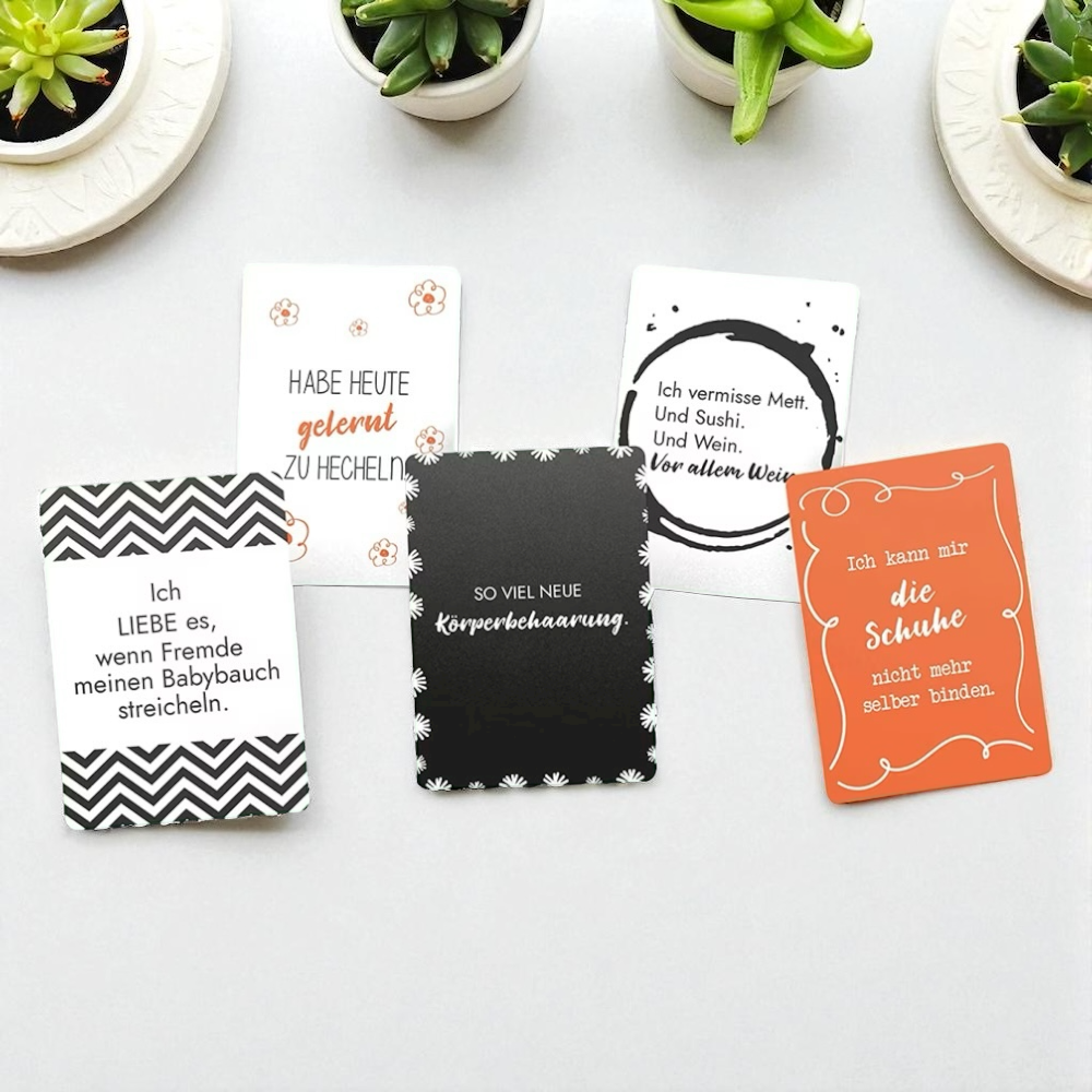 Ehrliche Meilensteine Schwangerschaft