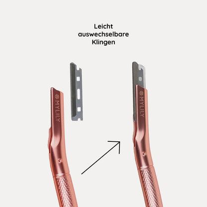 Rasierer Augenbrauen inkl. 5 Klingen