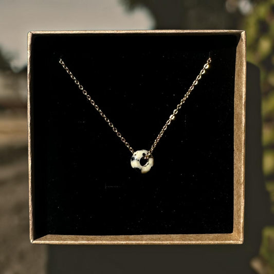 Heiloh Halsette – filigran - 18K vergoldet